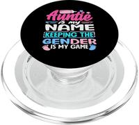 La zia è il mio nome Keeping The Gender Is My Game Reveal PopSockets PopGrip per MagSafe