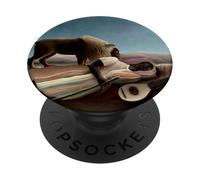 La zingara addormentata di Henri Rousseau (1897) PopSockets PopGrip Adesivo