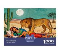 La zingara addormentata Puzzle in Legno Impermeabile DIY Puzzles Da 1000 Pezzi Per Adulti Sfidanti E Rompicapo Per Decorazioni Domestiche