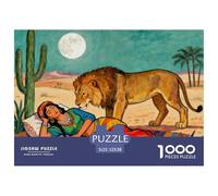 La zingara addormentata Puzzle in Legno Impermeabile Puzzles Da 1000 Pezzi Regali Per Adulti Divertenti Giochi Educativi