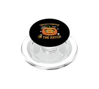 La zucca più cool nella toppa Halloween Ragazzi Ragazze Uomini Donne PopSockets PopGrip per MagSafe