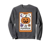 La Zucca Tarocchi Magia di Halloween Felpa