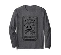 La Zucca Tarocchi Magia di Halloween Maglia a Manica