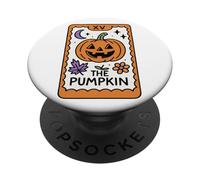 La Zucca Tarocchi Magia di Halloween PopSockets PopGrip Adesivo