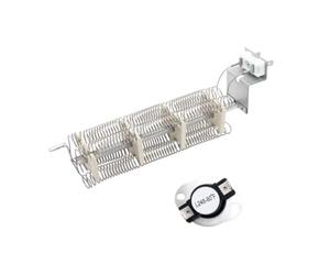 LA1044 Elemento riscaldante dell'asciugatrice L248-80 Kit termostato | Compatibile con le asciugatrici Whirlpool Admiral May-tag Magic Chef