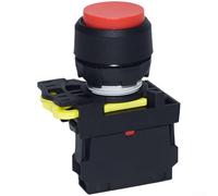 LA115 A1 Interruttore a pulsante Design ad alto profilo con contatti normalmente aperti e normalmente chiusi per applicazioni di controllo affidabili (LA115-A1-01H/R)