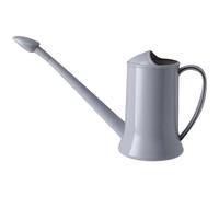 LAANCOO Piccola irrigazione può Essere in lattina di annaffiatura da 2L Interno con Becco e Doccia Lunghi Rimovibili - lattine Piccole per Piante da Interno, Bonsai, Fiori (Grigio)