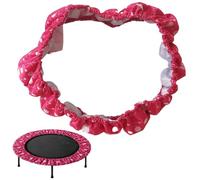 LAANCOO TAMPAGGIO di Trampolino, Mini Coperchio della Forma della TRAMPAGGIO 36 Campo di SPOSTAZIONE Oxford RESISTANTE RESISTANTE per Rose Rosso Rosa Rosa, Copertura, Rose