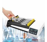 Lab Agitatore Orbitale Mixer Oscillatore Rotativo Digitale Velocità Regolabile 20-80rpm 6 Rulli con Timer 1min-23h59min Perfetto per Apparecchi Farmaceutici Chimici
