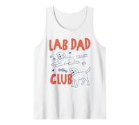 Lab Dad Club Labrador Dog Owner Dog Dad Fathers Day Canotta