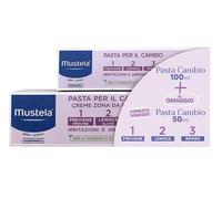 LAB.EXPANSCIENCE ITALIA Srl Mustela Bipack Pasta Cambio protettiva, 2 pezzi