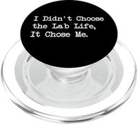 Lab Life Chose Me Citazioni scientifiche divertenti PopSockets PopGrip per MagSafe