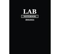 lab notebook Biologia: Quaderno Di Laboratorio Per Studenti , ricercatori o Dottorandi , ideale per prendere appunti o disegnare grafici: 161 Pagine | ... sommario (1 a 155)| Rigatura quadrettata | A4