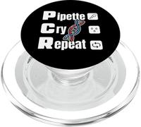 Lab Tech DNA Tecnico Biologia Molecolare Pipetta Scienza PopSockets PopGrip per MagSafe