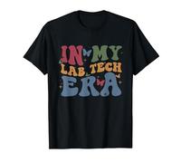 Lab Tech Era: celebra la Scienza con Stile Maglietta, Uomo, Nero, L