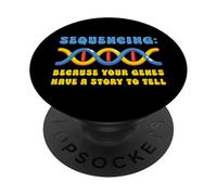 Lab Tech Tecnico di sequenziamento del DNA Biologia molecolare PopSockets PopGrip Adesivo