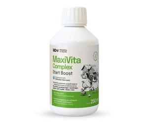Lab-v MaxiVita Complex - mangime complementare multivitaminico in forma liquida, destinato a pollame da cortile, pollame acquatico, piccioni, suini, bovini, ovini e caprini 250 ml