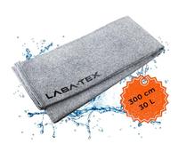 LABA-TEX Barriere di inondazione - 1 pezzo 30 l acqua acivata protezione mobile contro le inondazioni, 300 x 25 cm, attivate dall'acqua, per garage, casa, cantina, porta senza sabbia