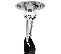 LABABE Gancio per Soffitto,Ancoraggio da Parete Trainer Mount Supporto parete e soffitto in acciaio inox,Suspension Trainer Ganci a Soffitto Trainer Mount Supporto Da Parete Yoga,Amaca Sacco da Boxe