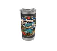 Labadee Haiti Isola dei Caraibi Bicchiere termico in acciaio inox doppia parete