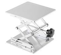 Labasics Sollevatore Laboratorio, 200 x 200 mm Alta Qualità In Acciaio Inox, Piattaforma di Sollevamento da Laboratorio, Altezza Espandibile da 85 mm a 280 mm, Peso Supportato 15 kg