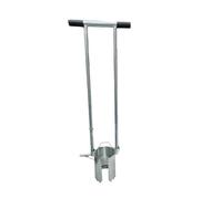 Labasuan Attrezzo per piantare bulbi con Manico Lungo, trapiantatore di piantine, trapiantatore Manuale di Piante in Acciaio Inossidabile, attrezzo da Giardino per piantare Fiori(12cm/4.7in)