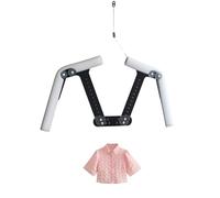 Labasuan Gruccia Invisibile Regolabile a Forma di Manichino, Supporto per Abiti in Acrilico, Gancio da Parete per Fotografia Di Abbigliamento, per Negozi, Boutique, Spettacoli Fotografici