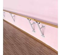 Labasuan Sbarra da Danza Singola a Parete, Altezza Regolabile, Barra per Stretching in Legno per Danza Classica, attrezzo per Esercizi di rafforzamento delle Braccia, per Allenamento di Danza(100cm)