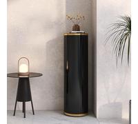 Labasuan Torre portascarpe girevole a 7 ripiani, scarpiera girevole a 360 gradi, portascarpe verticale moderno per soggiorno, ingresso e corridoio(A,32cm/12.6in)