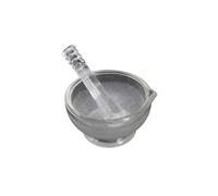 l'abbigliamento, Set di mortai e pestelli in vetro massiccio da 60 mm, utensile for macinazione