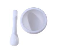 l'abbigliamento, Set di mortaio e pestello in resina for aglio, erbe aromatiche, spezie, macinazione, frantoio, utensili da cucina for ristoranti(White)