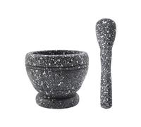 l'abbigliamento, Set di mortaio e pestello, macina spezie, ciotola for macinare, utensile da cucina for tritare l'aglio, tritacarne for erbe aromatiche, facile da pulire for cuochi casalinghi.(C)
