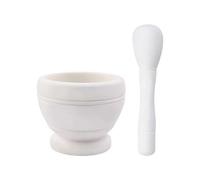 l'abbigliamento, Set di mortaio e pestello, macina spezie, ciotola for macinare, utensile da cucina for tritare l'aglio, tritacarne for erbe aromatiche, facile da pulire for cuochi casalinghi.(D)