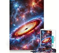 L'abbraccio della singolarità︰ Un buco nero cosmico Puzzle da 1000 pezzi per adolescenti Ricorda Migliora Rilassante Divertimento Ritagliato Regalo stagionale 38x26cm