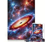 L'abbraccio della singolarità︰ Un buco nero cosmico Puzzle da 1000 pezzi per adolescenti Ricorda Migliora Rilassante Divertimento Ritagliato Regalo stagionale 38x26cm