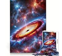 L'abbraccio della singolarità︰ Un buco nero cosmico Puzzle per adolescenti 1000 pezzi Rafforza la memoria Semplice Divertimento Bordo di qualità Regalo memorabile 50x75cm