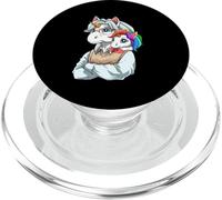 L'abbraccio Tra Il Nonno Unicorno Magico E I Nipotini PopSockets PopGrip per MagSafe