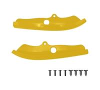 Labbro Anteriore Per Dodge Per Challenger R/T Per Scat Per Pack 2015-2020 2x Paraurti Anteriore Labbro Pala Striscia Body Kit Diffusore Spoiler Splitter Guardia(Giallo)