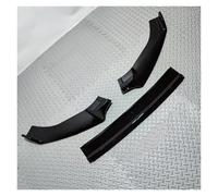 Labbro Anteriore Spoiler Per Ford Per Fiesta MK8 ST Per ST-line 2017-2021 Pre-LCI Paraurti Anteriore Auto Diffusore Spoiler Splitter ABS Nero Lucido Bodykit Tuning Paraurti Bumper Canard Lip(Gloss Bla