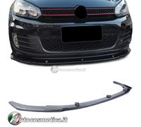 Labbro dello spoiler anteriore RS in carbon look per VW Golf 6 GTI 2009-2013