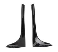 Labbro divisore dell'aletta Spoiler posteriore in ABS per baule laterale, 2 pezzi, adatto per VW per Golf 7 .5 MK7 2014-2018 spoiler inferiore(Bright Black)