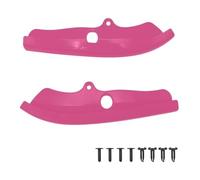 Labbro Paraurti Anteriore 2x Paraurti Anteriore Protezione Per Spoiler Diffusore Kit Carrozzeria Per Dodge Per Challenger R/T Per Scat Per Pack 2015-2020(Rosa)