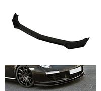Labbro Paraurti Anteriore, 5 Pezzi 110 A 140 Mm Regolabili Spoiler Universale Elegante per Auto, Kit Corpo Spoiler Paraurti Anteriore Anticollisione, Parti Modifica Automobilistica (Nero lucido)