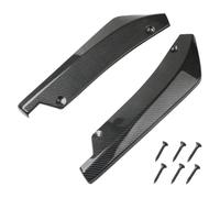 Labbro Paraurti Anteriore Auto Auto Universale Anteriore Striscia Paraurti Posteriore Spoiler Diffusore Splitter Protezione Antigraffio Alette Estensione Gonna Laterale(Carbon Fiber)