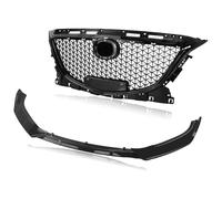 Labbro Paraurti Anteriore Auto Per Mazda 3 Per Axela 2014-2016 Stile A Nido D'ape Griglie Radiatore Sportive Auto Inferiore Paraurti Spoiler Piastra Lama Labbro Griglia Anteriore