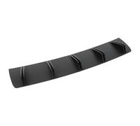 Labbro Paraurti Anteriore Auto Per Mustang Per GT Paraurti Posteriore Labbro Diffusore Spoiler Splitter Shark 5 Pinne Lucido 81,5cm Universale Anteriore Auto(Matte Black)