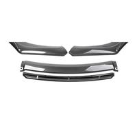 Labbro Paraurti Anteriore Auto Per VW Per MK6 Spoiler Laterale Splitter Diffusore Body Kit Copertura Protezioni Paraurti Anteriore Labbro Auto Spoiler Anteriori 4 PZ(Carbon Look)
