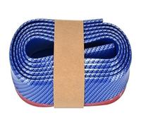 Labbro Paraurti Anteriore Auto Splitter Paraurti Anteriore Auto 2.5M Adesivi Labbra Striscia In Gomma Esterno Protezioni Con Labbro(Blu)