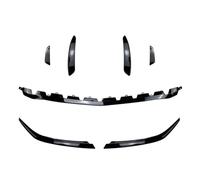 Labbro paraurti anteriore con splitter Per Mercedes Per Benz Classe A W177 A180 A200 A220 A35 AMG 2018 + Spoiler Lip Canard Pinna 7PC Paraurti Anteriore Diffusore Splitter Laterale Spoiler per paraurt