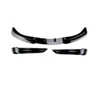 Labbro Paraurti Anteriore Kit Protezione Spoiler Anteriore Diffusore E Splitter Paraurti Anteriore Per BMW Serie 3 E90 E91 Primi Modelli 320i 325i 2005-2008 Spoiler frontali(Gloss Black Set)